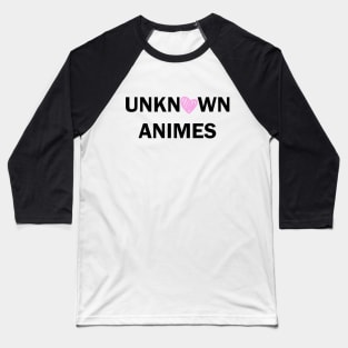 Unknown Japanese Anime Lovers Girls Boys T-shirt Baseball T-Shirt